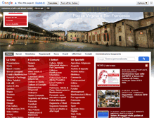Tablet Screenshot of comune.cuneo.gov.it